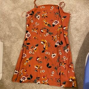 Orange dress francescas